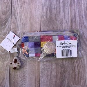 BRAND NEW Kipling Pencil Pouch